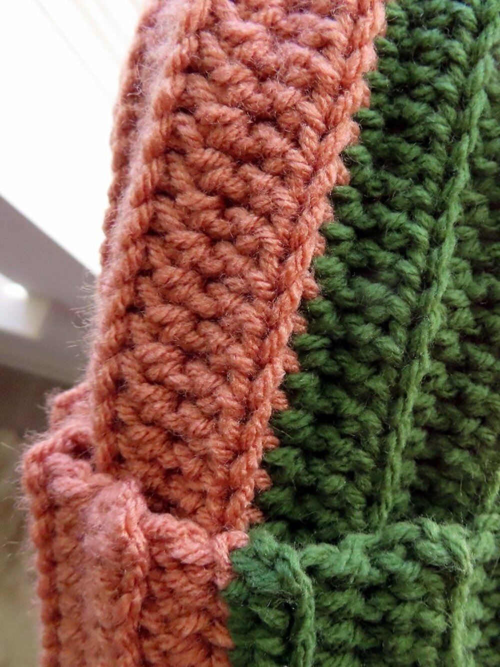 Cozy chunky handmade crochet beanie - Picture 4 of 10